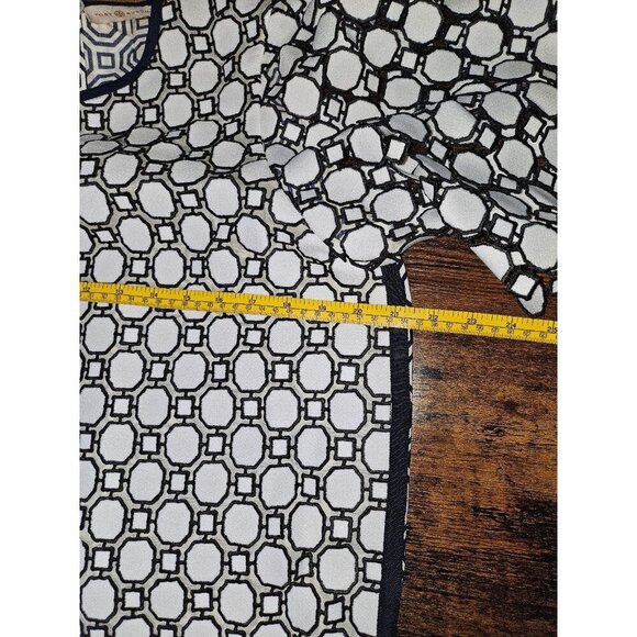 NWT Tory Burch Gloria Geometric Top 6 Medium - Picture 9 of 12